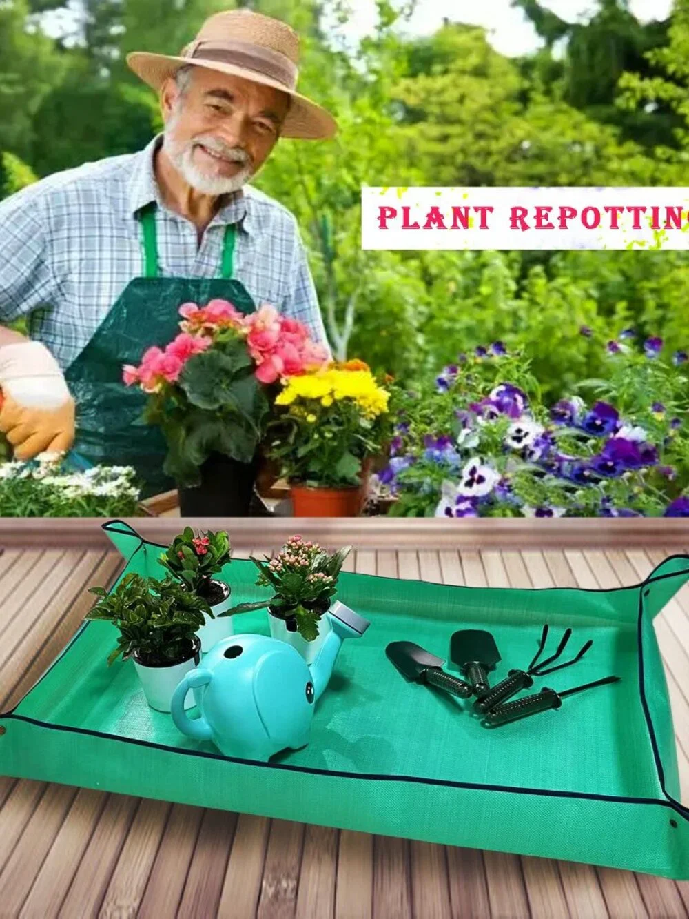 2 PCS Plant Repotting Mat for Indoor Plants, 43